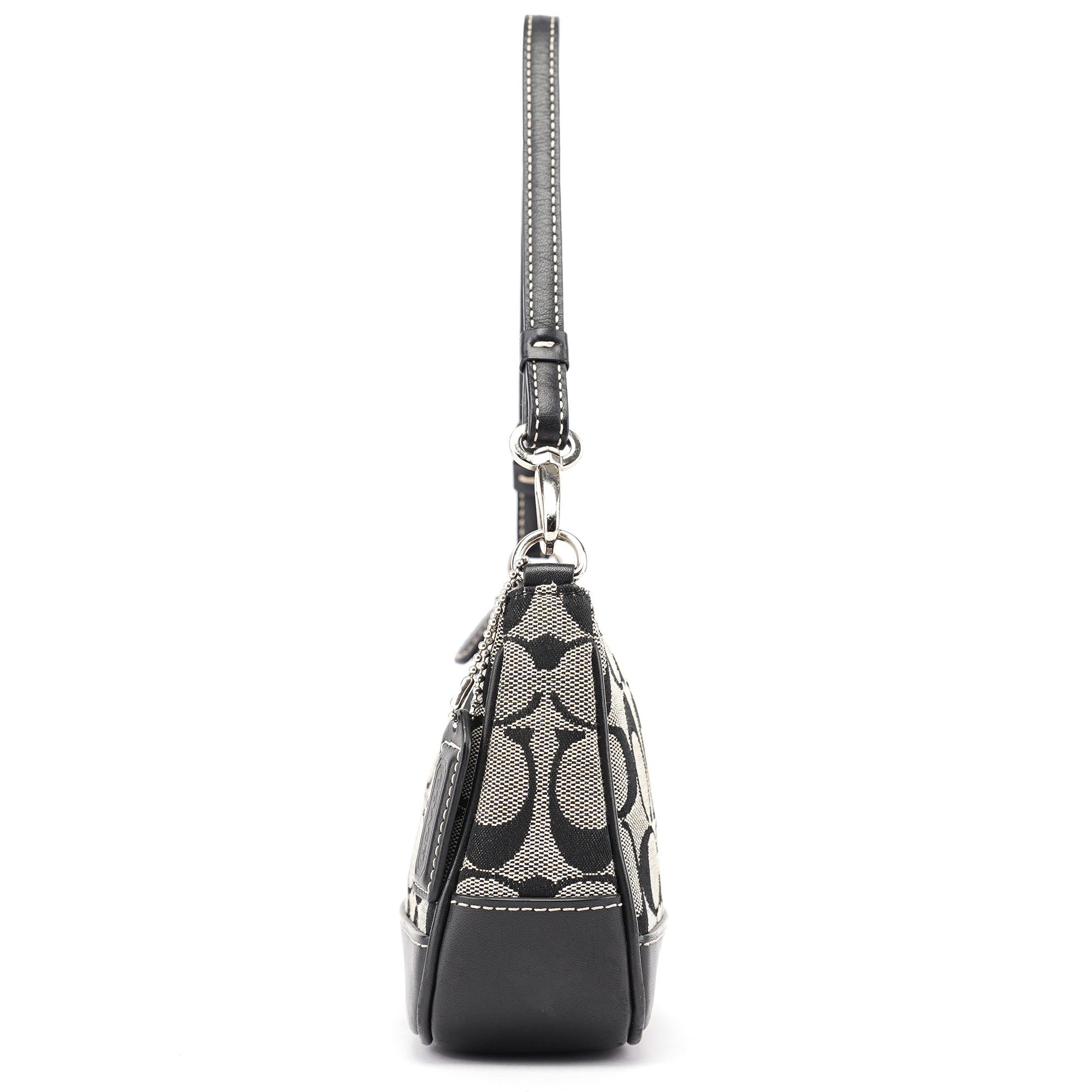 6094 Grey Demi Shoulder Bag