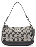 6094 Grey Demi Shoulder Bag