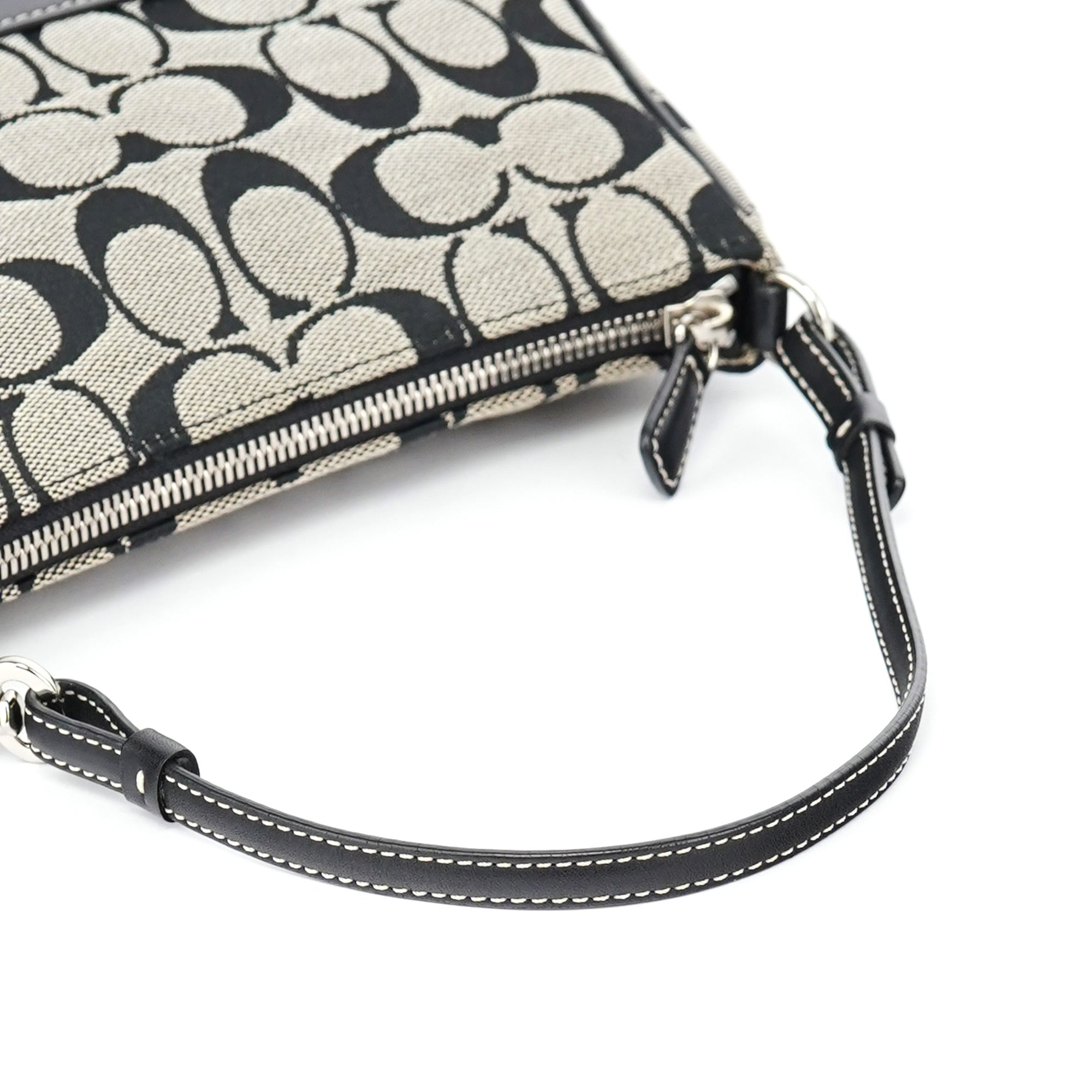 6094 Grey Demi Shoulder Bag