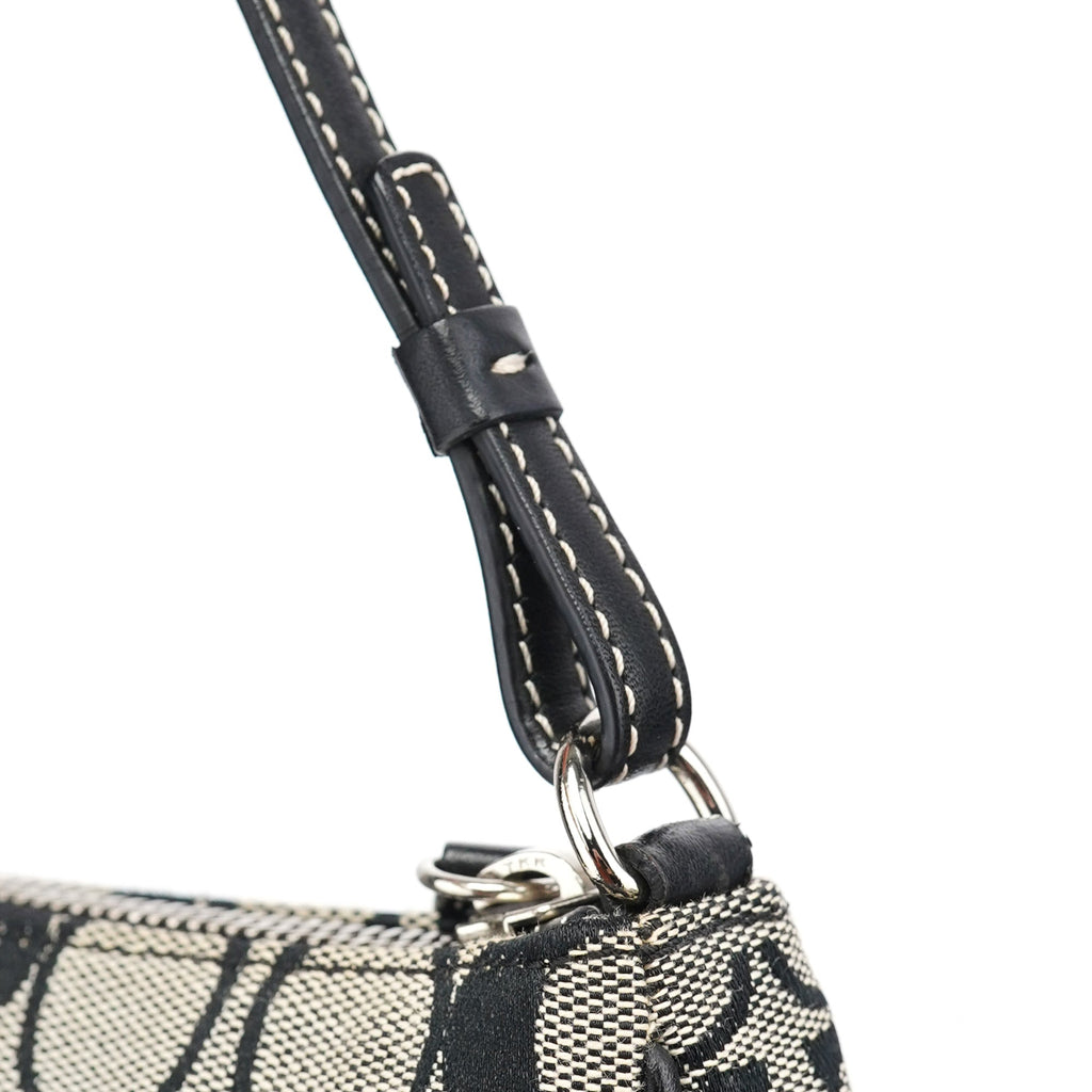 6094 Grey Demi Shoulder Bag