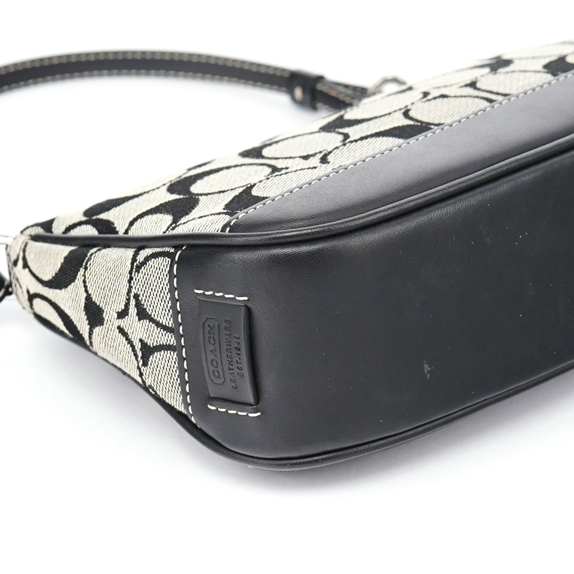 6094 Grey Demi Shoulder Bag