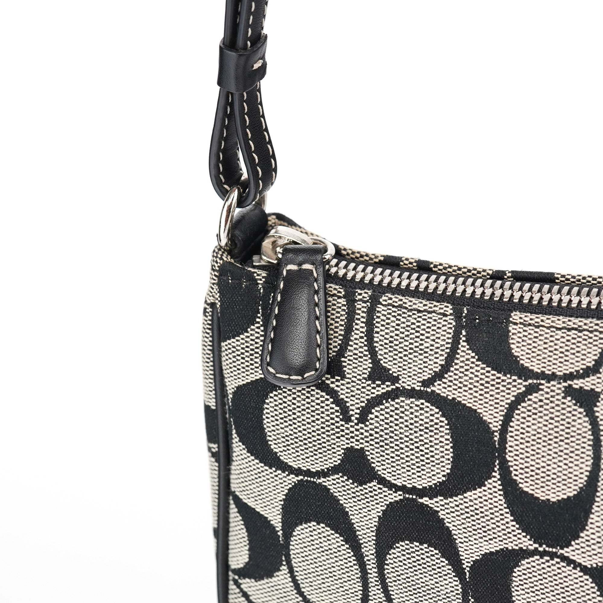 6094 Grey Demi Shoulder Bag