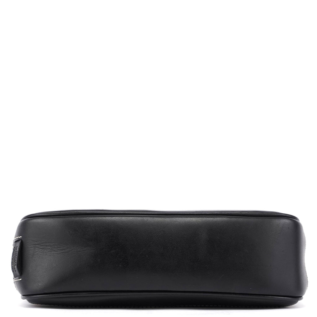 6094 Grey Signature C Demi Shoulder Bag