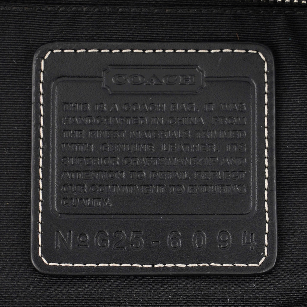6094 Grey Signature C Demi Shoulder Bag