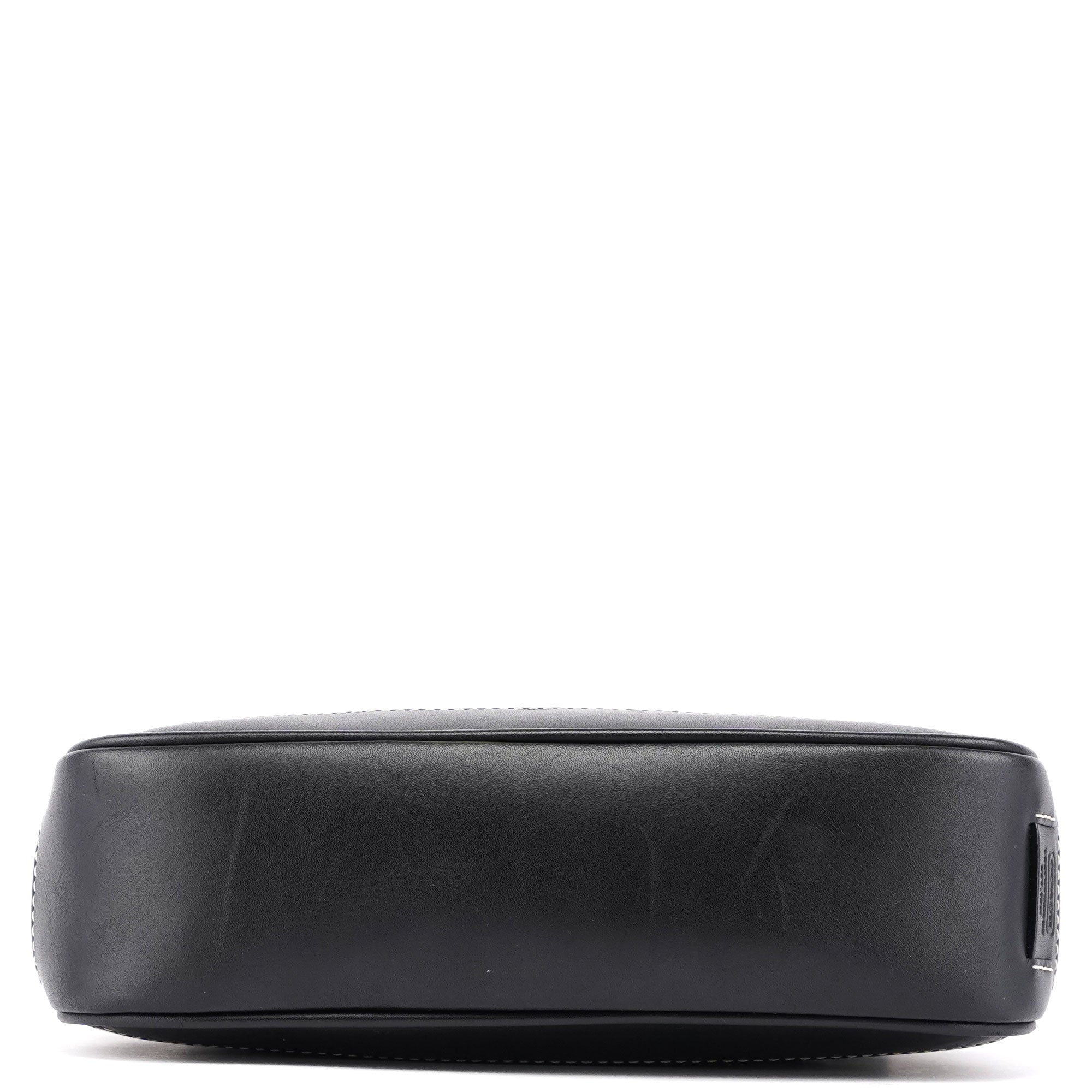 6094 Grey Signature C Demi Shoulder Bag