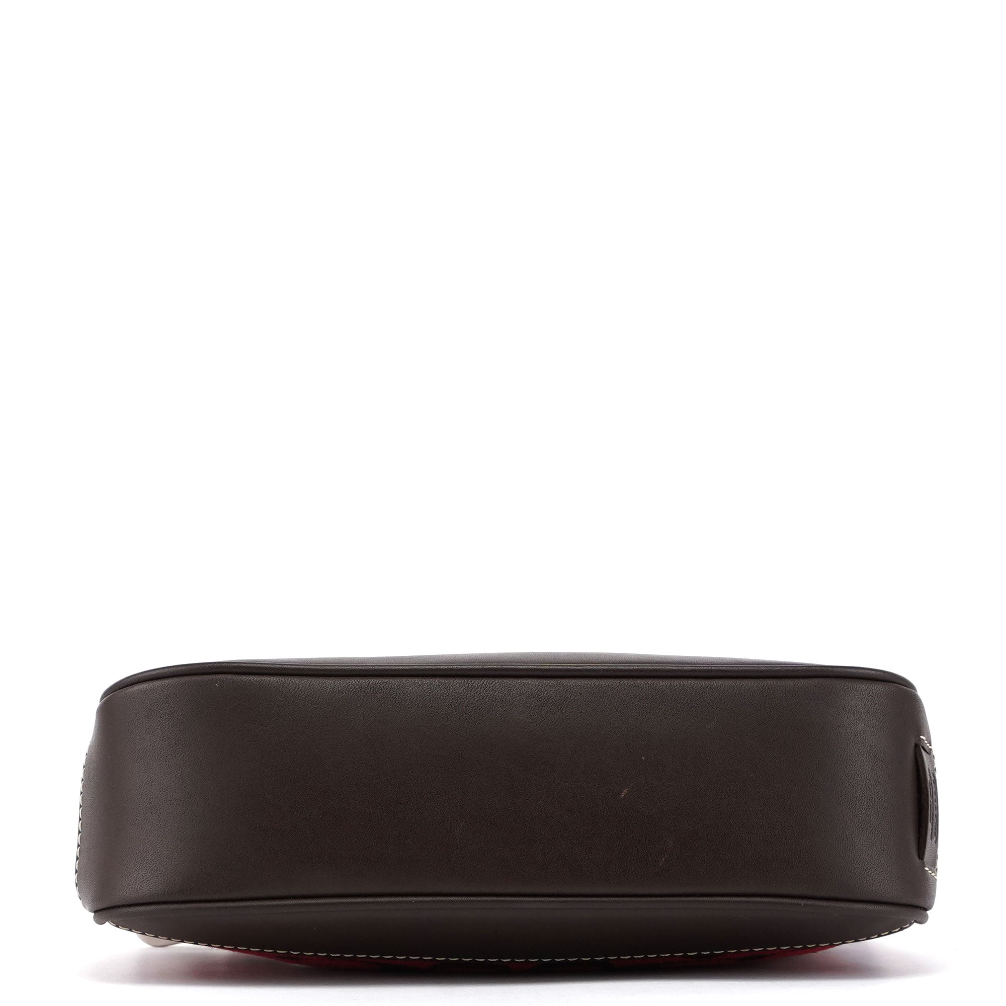6094 Red Signature C Demi Shoulder Bag