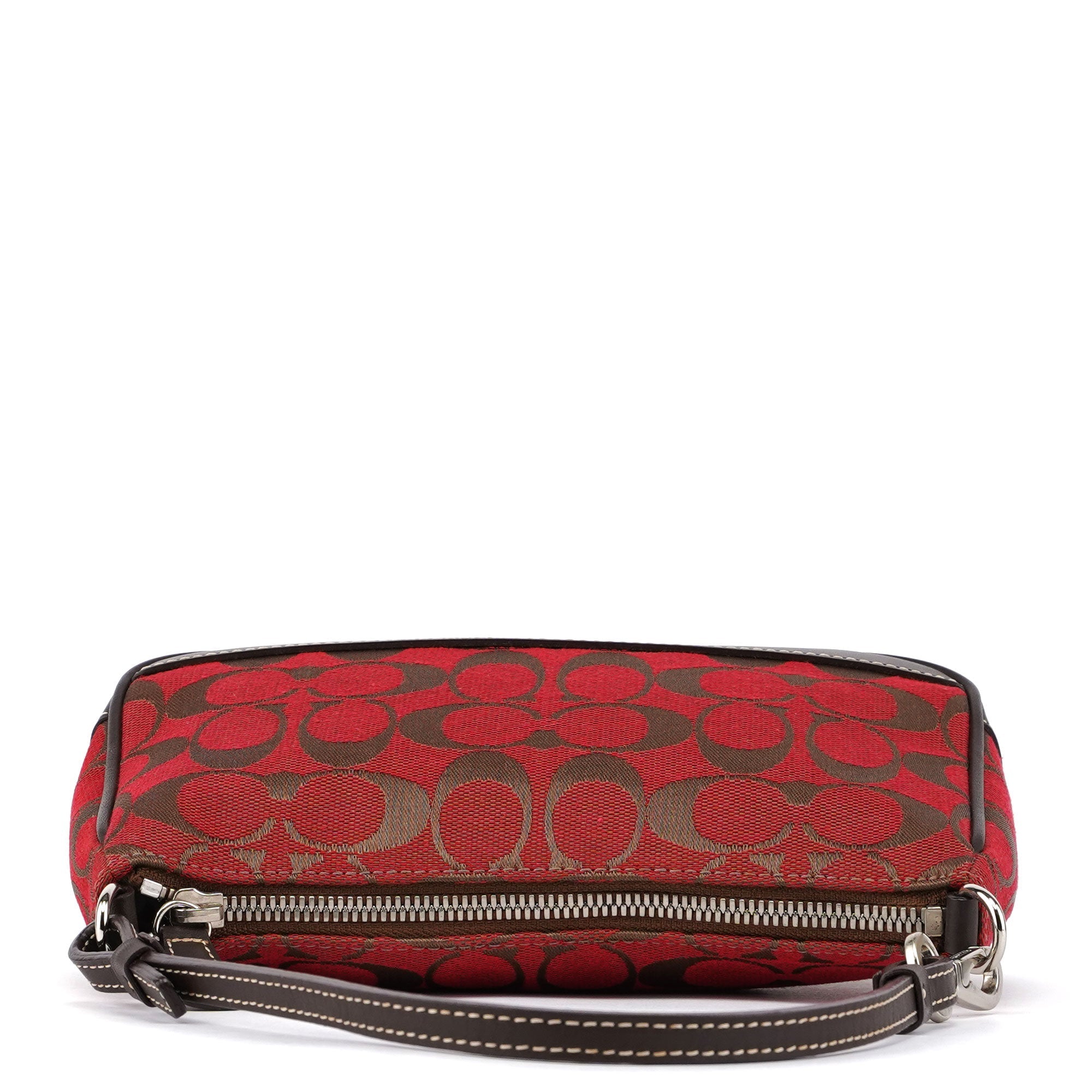 6094 Red Signature C Demi Shoulder Bag