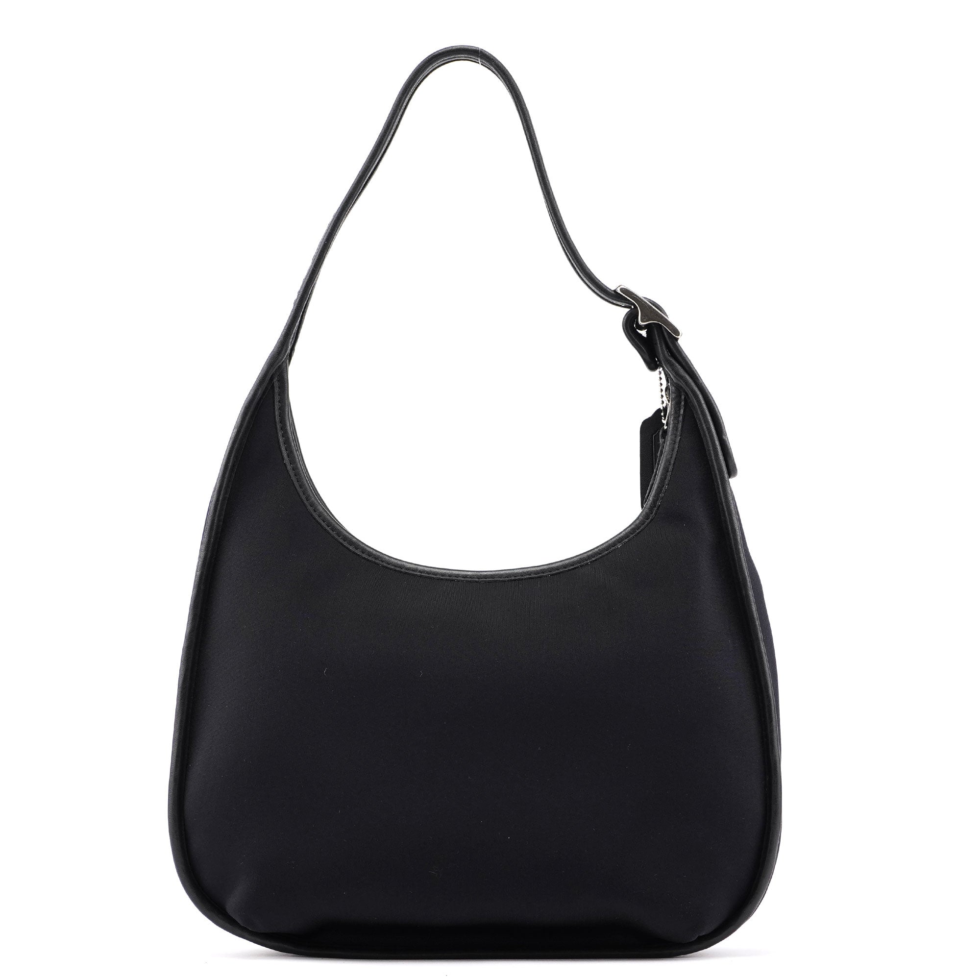 6203 Black Nylon Leather Ergo Shoulder Bag