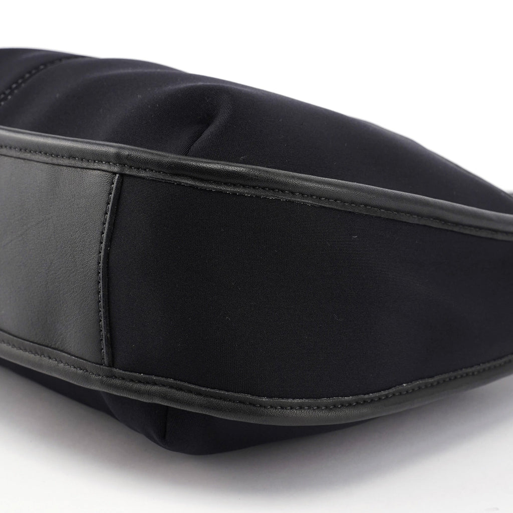 6203 Black Nylon Leather Ergo Shoulder Bag