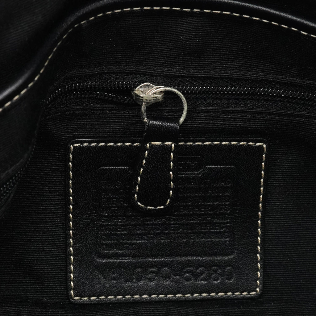 6280 Black Signature Soho Shoulder Bag