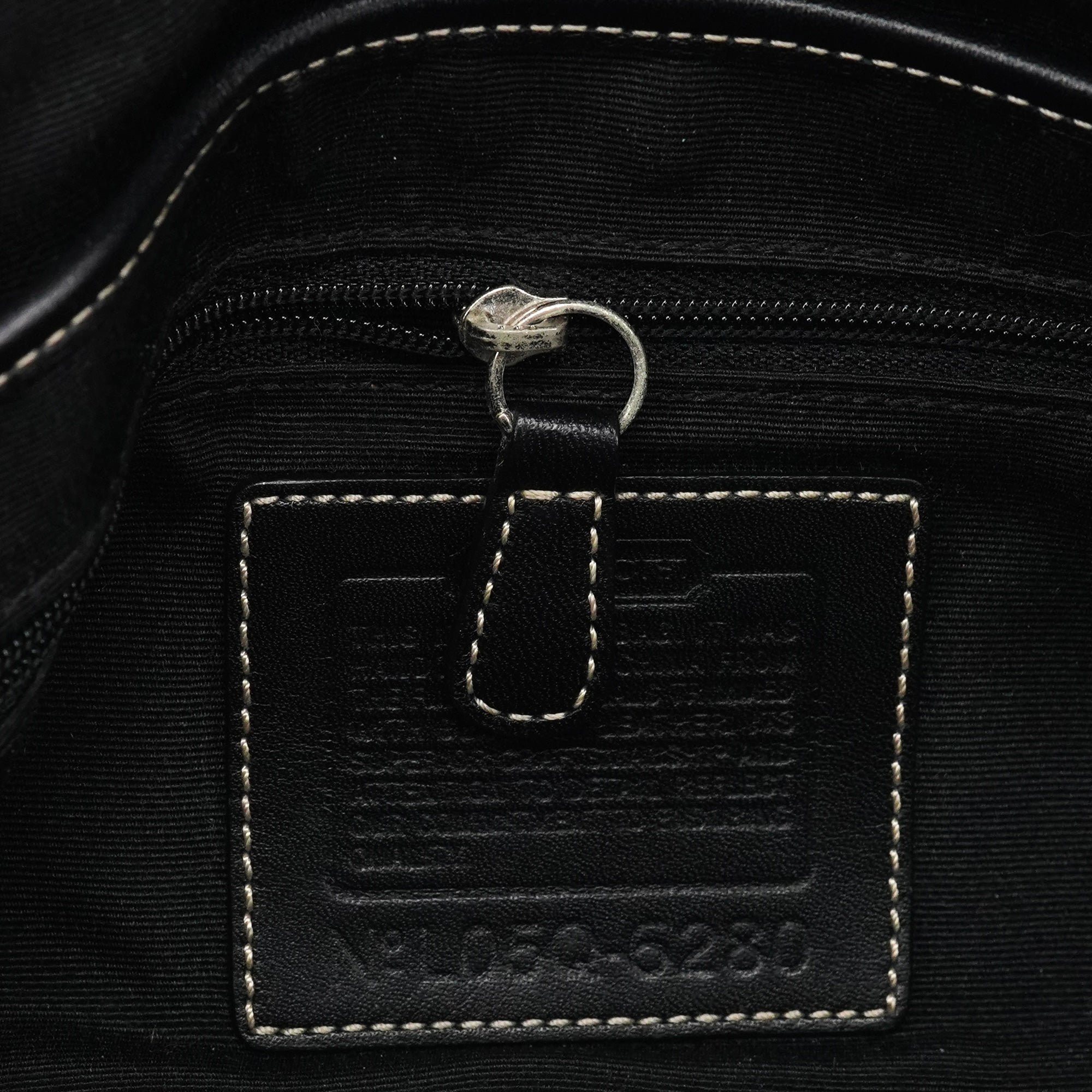 6280 Black Signature Soho Shoulder Bag