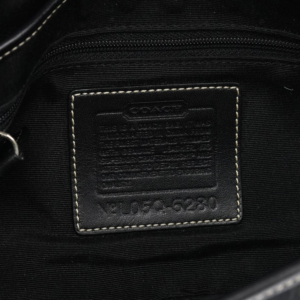 6280 Black Signature Soho Shoulder Bag
