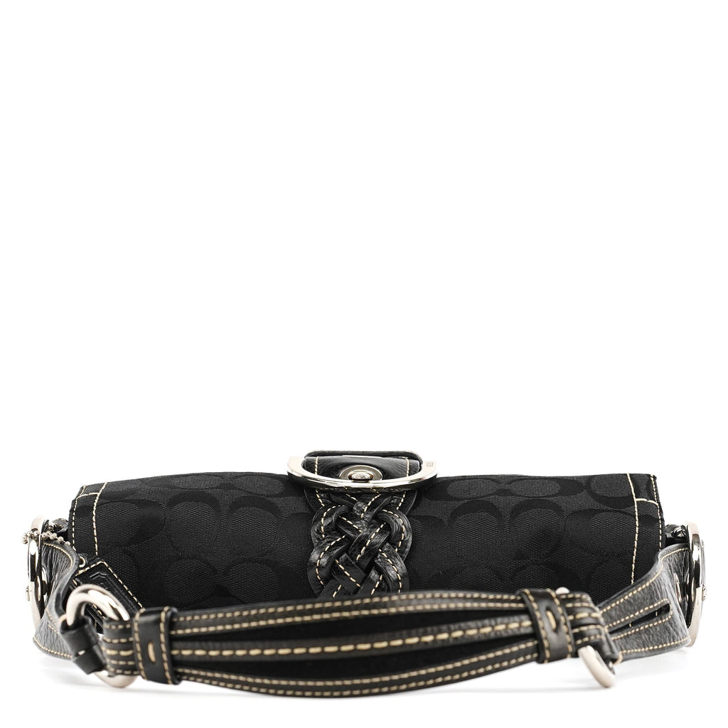 6280 Black Signature Soho Shoulder Bag