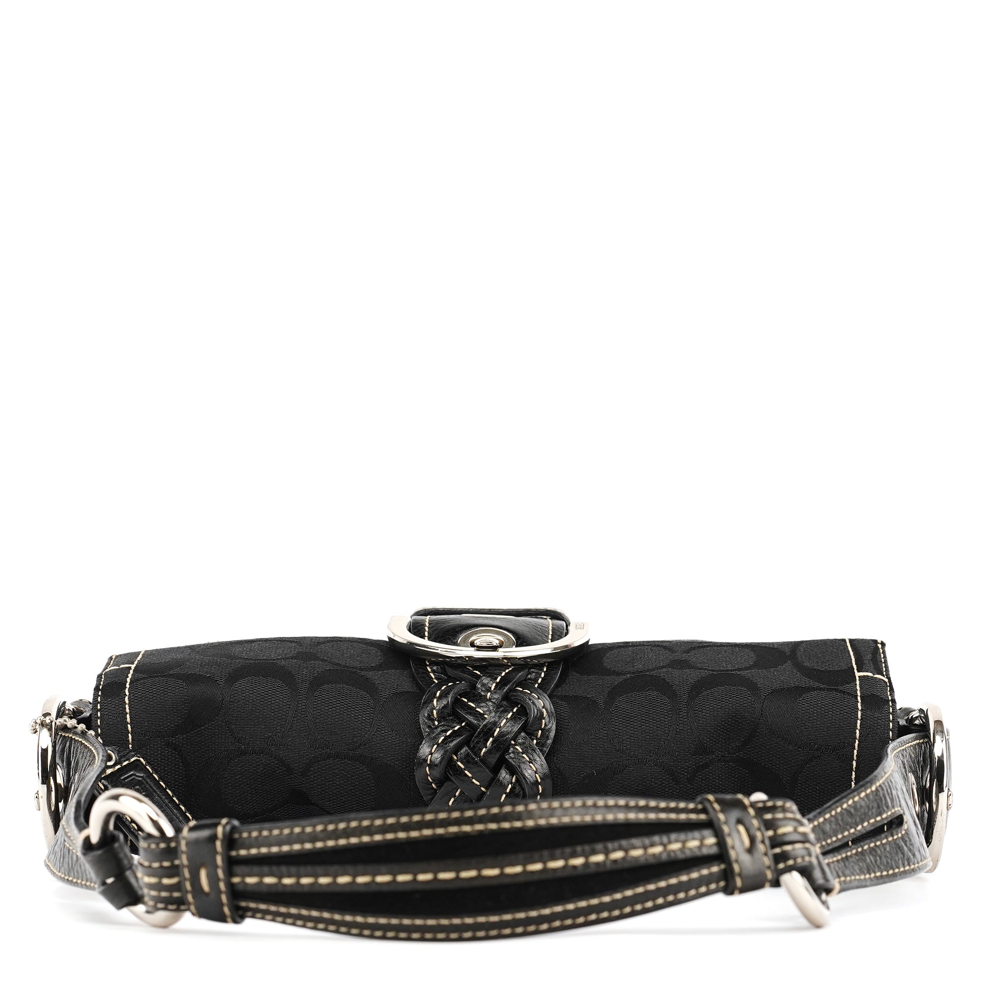 6280 Black Signature Soho Shoulder Bag