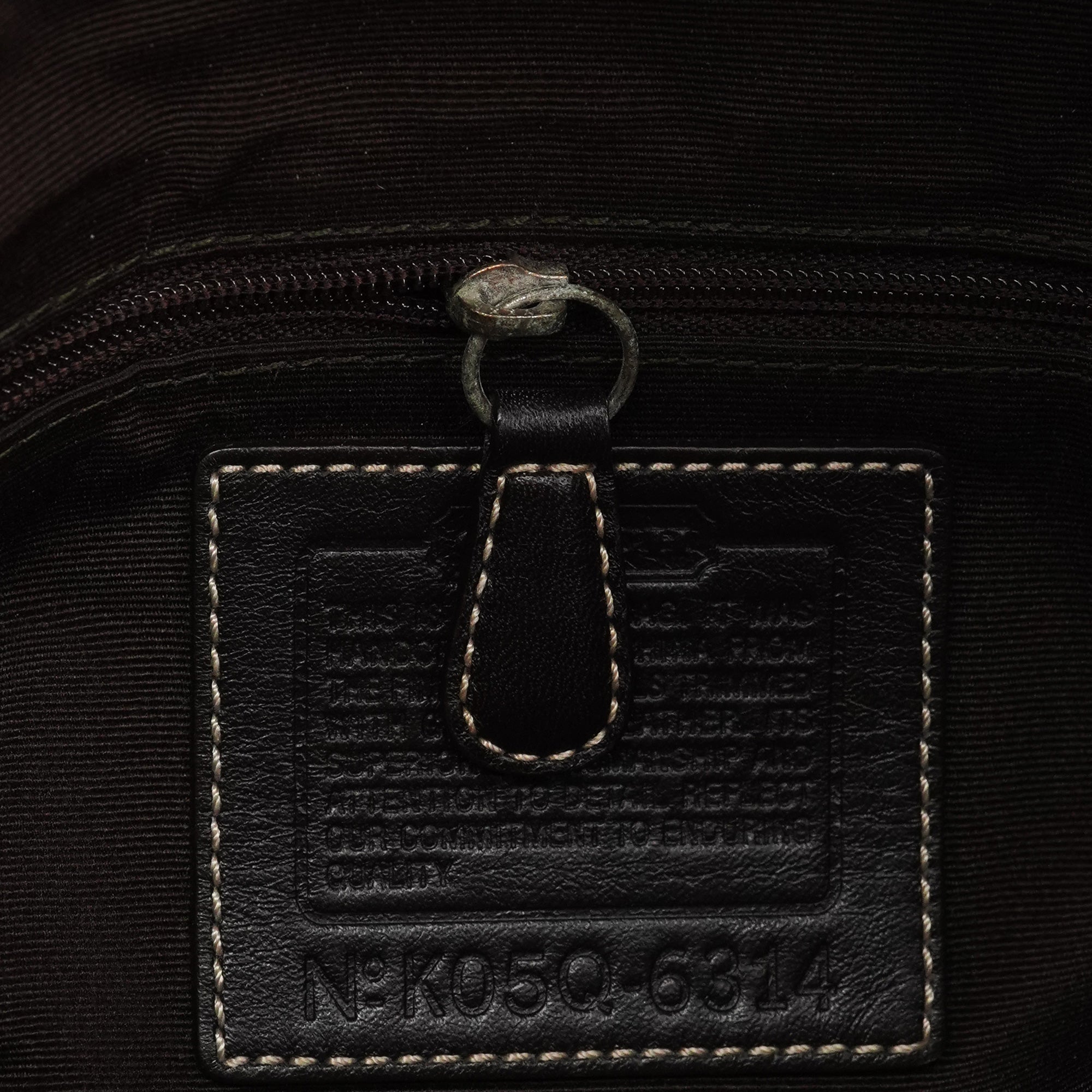 6314 Beige Brown Signature Soho Shoulder Bag