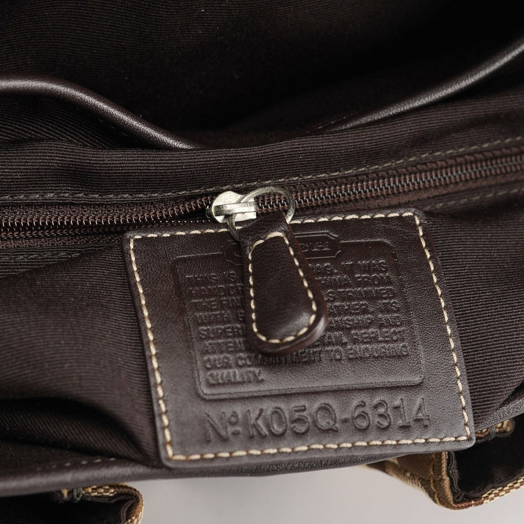 6314 Beige Brown Soho Shoulder Bag