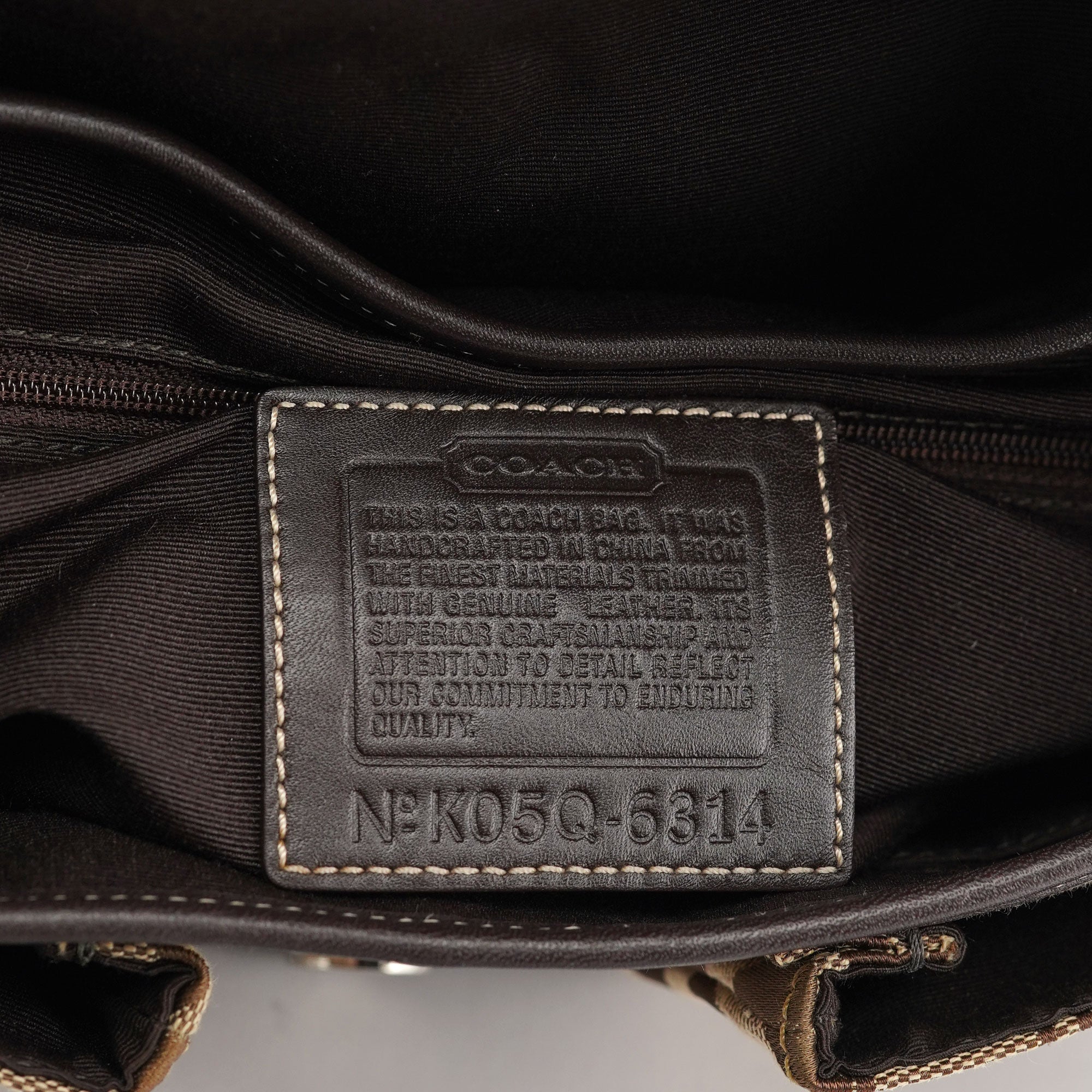 6314 Beige Brown Soho Shoulder Bag
