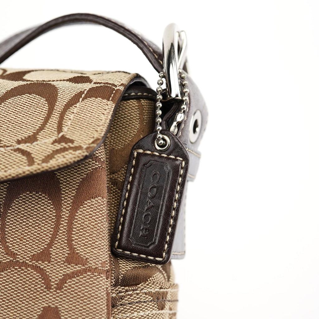 6314 Beige Brown Soho Shoulder Bag