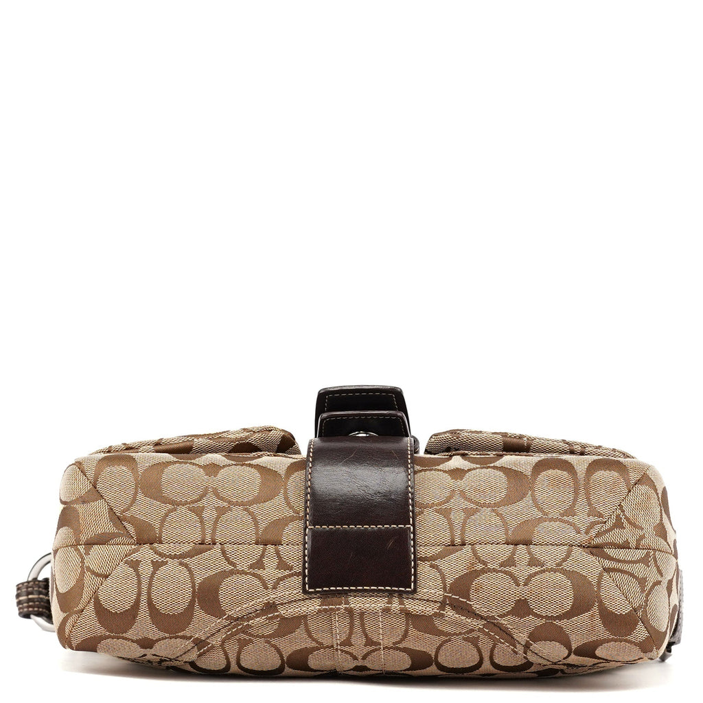 6314 Beige Brown Soho Shoulder Bag