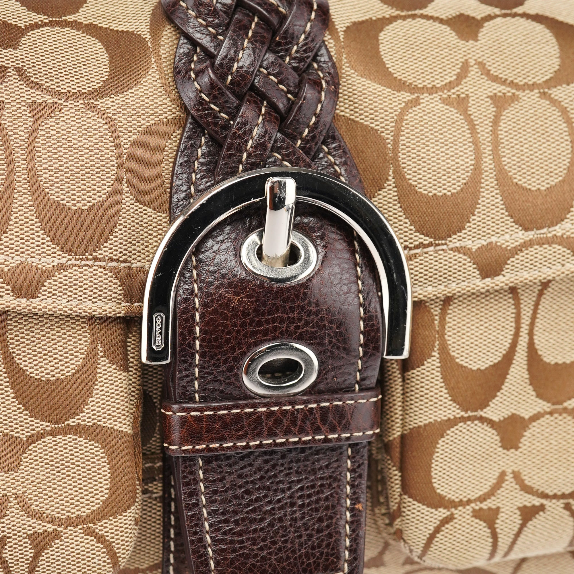 6314 Beige Soho Shoulder Bag
