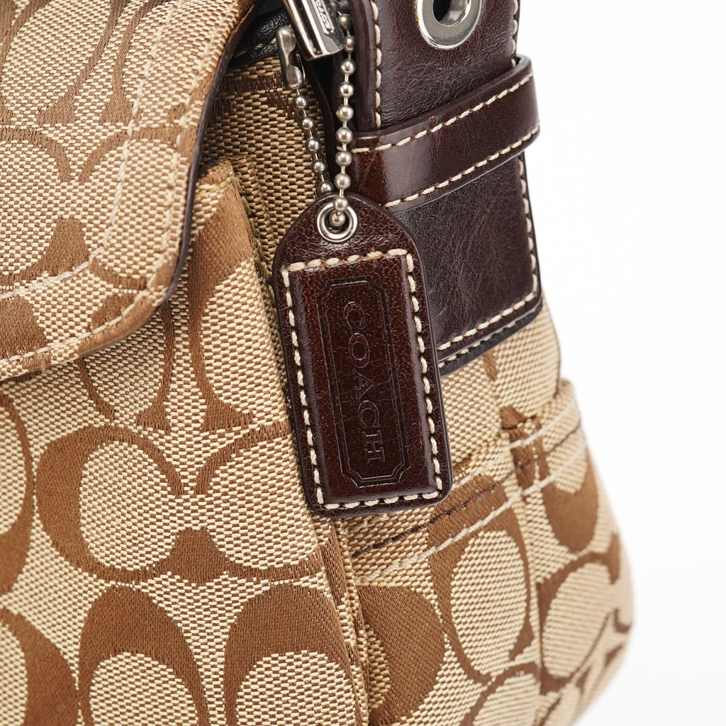 6314 Beige Soho Shoulder Bag