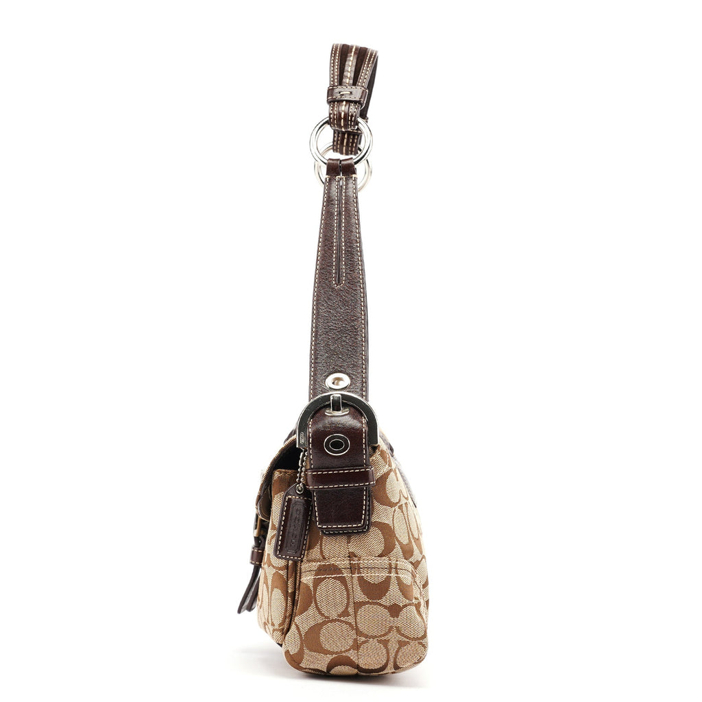 6314 Beige Soho Shoulder Bag