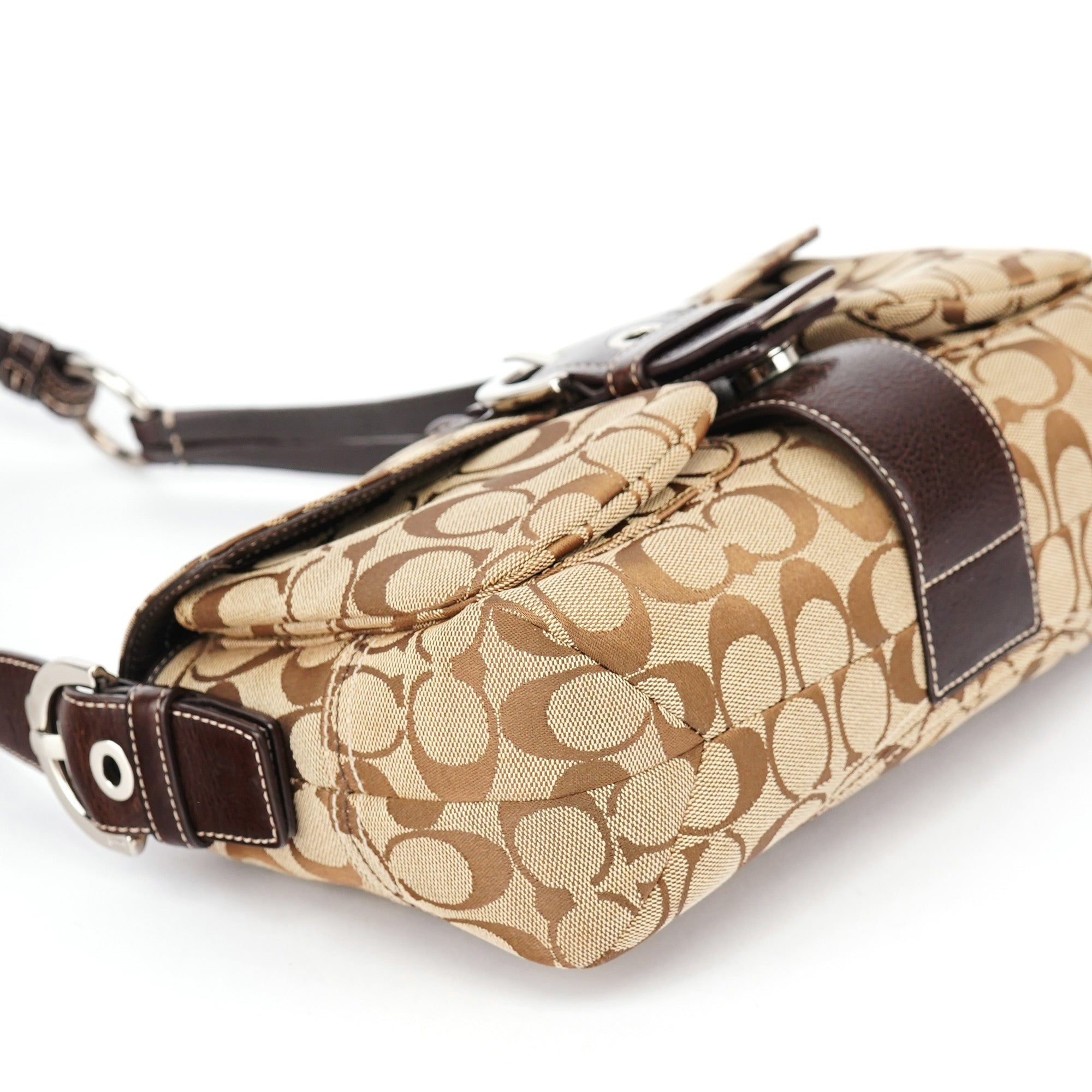 6314 Beige Soho Shoulder Bag
