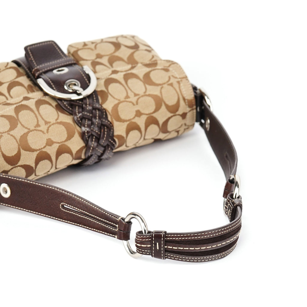 6314 Beige Soho Shoulder Bag