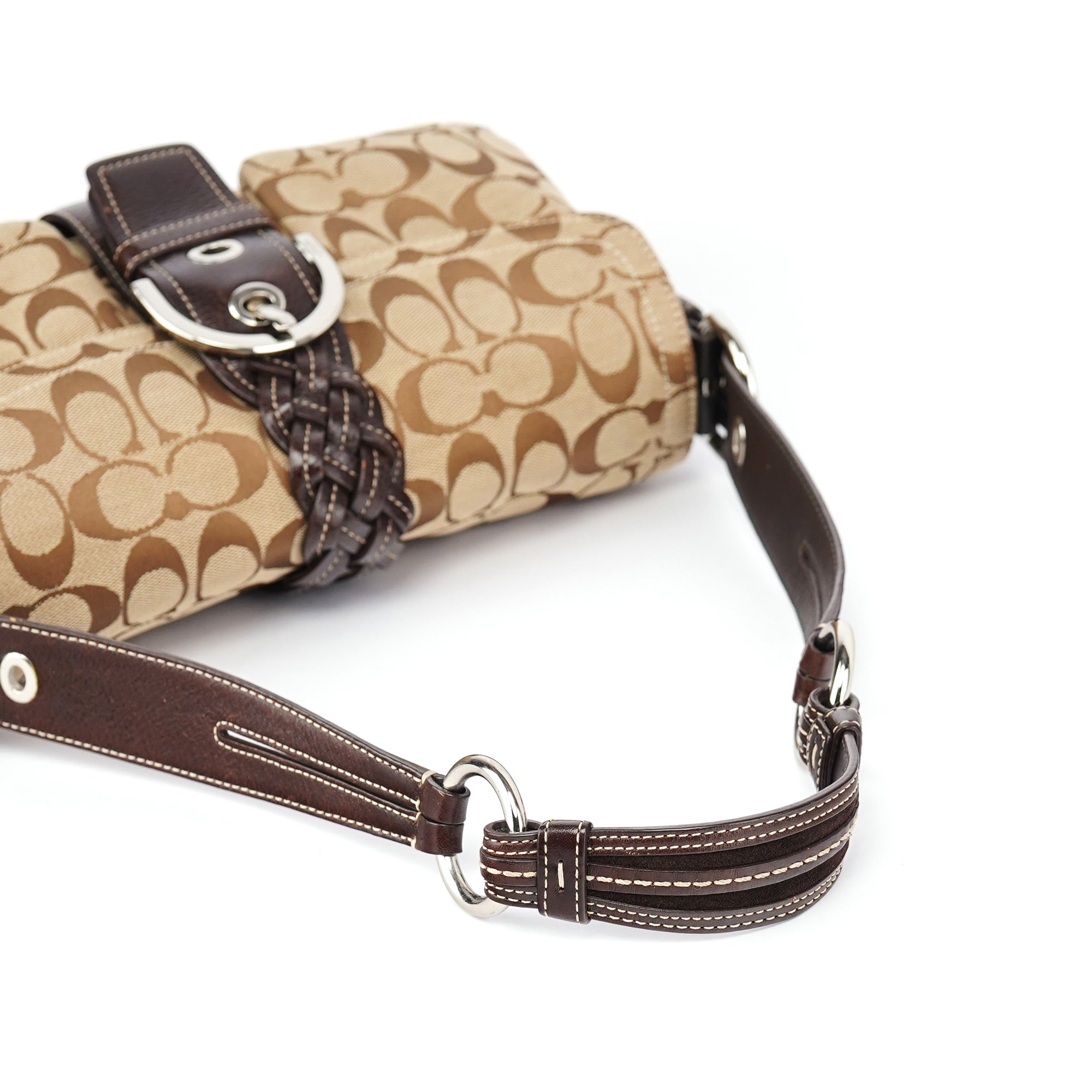 6314 Beige Soho Shoulder Bag