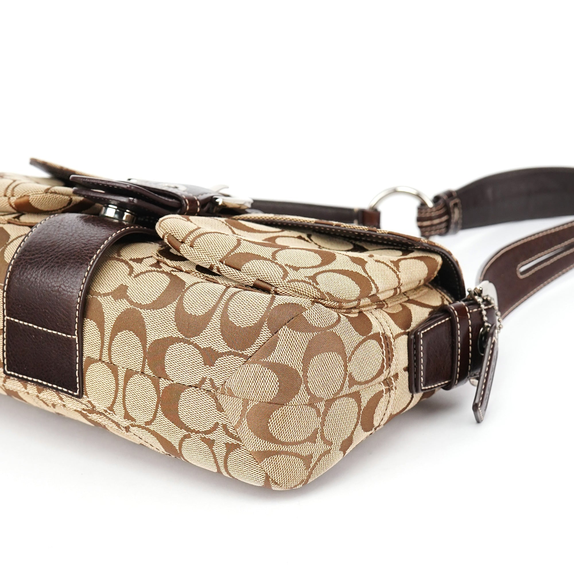 6314 Beige Soho Shoulder Bag