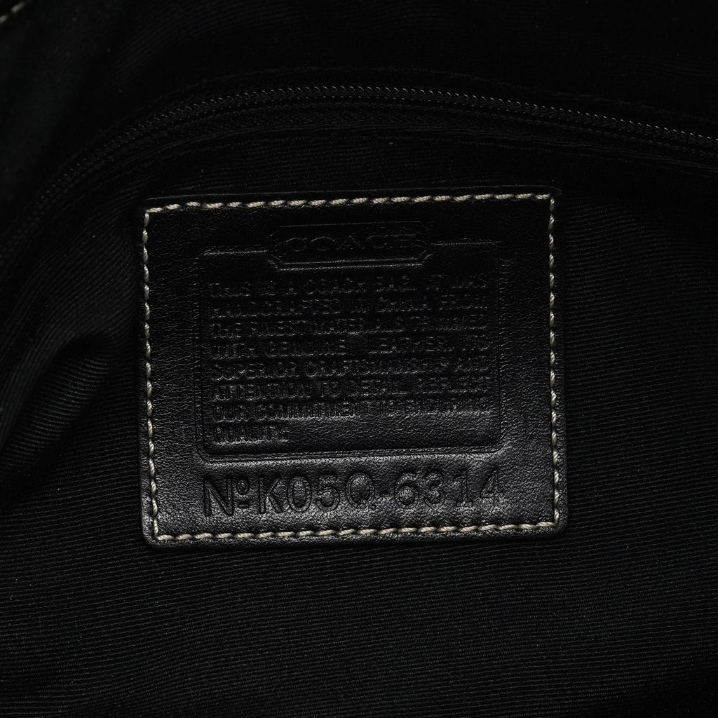 6314 Black Signature Soho Shoulder Bag