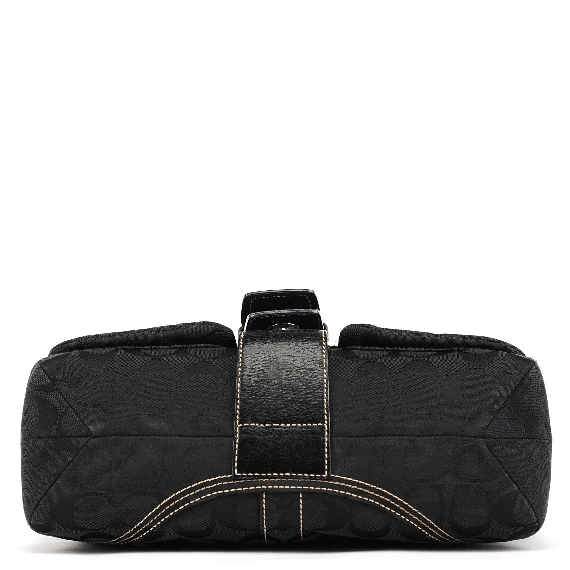 6314 Black Signature Soho Shoulder Bag