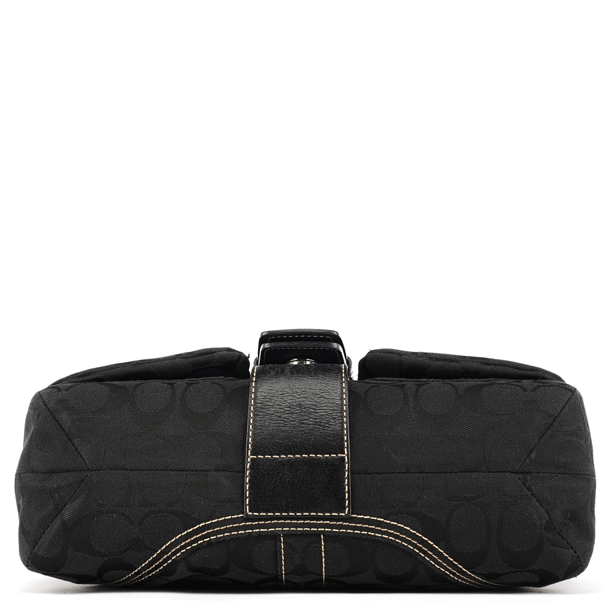 6314 Black Signature Soho Shoulder Bag