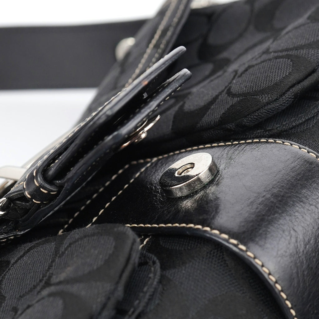6314 Black Soho Shoulder Bag
