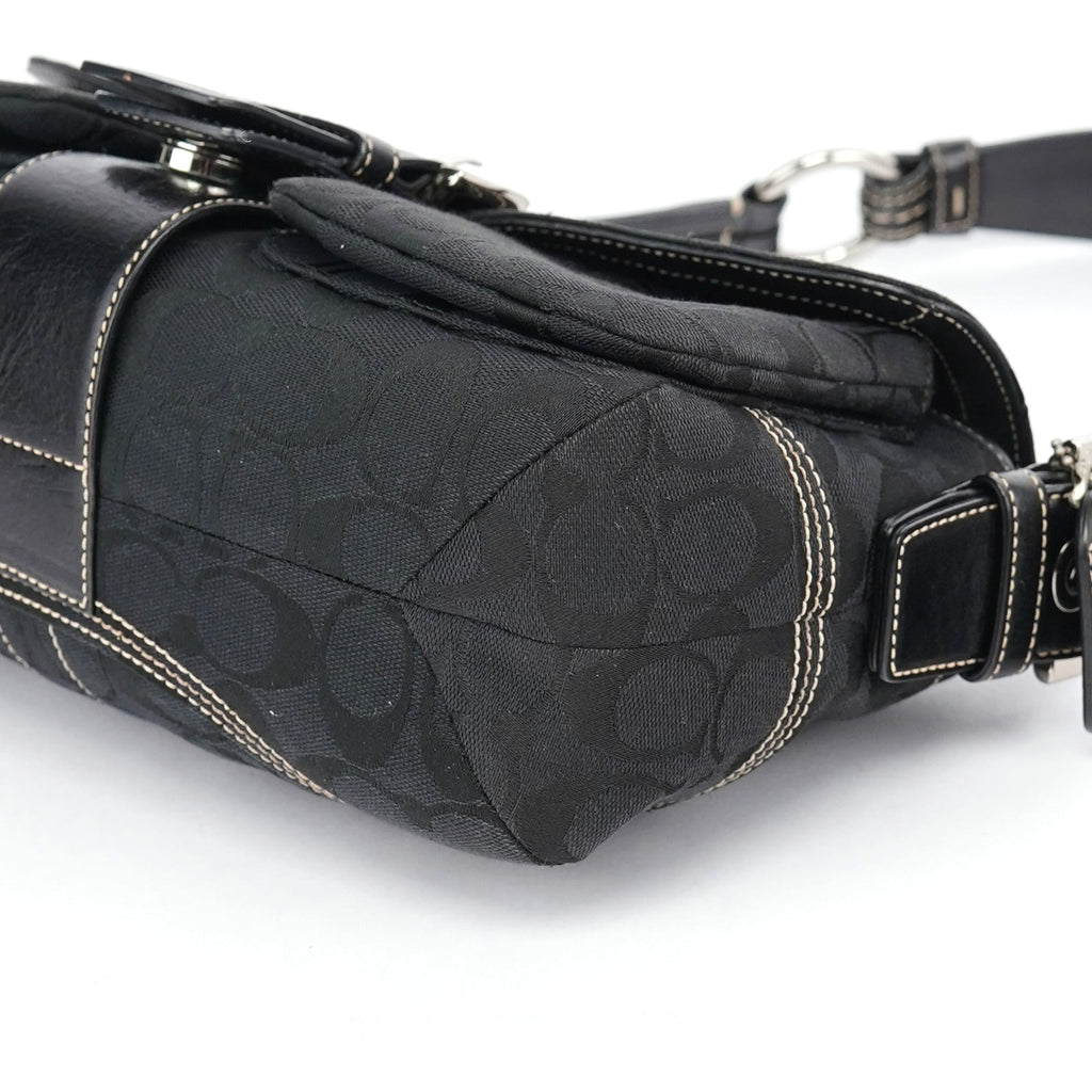 6314 Black Soho Shoulder Bag