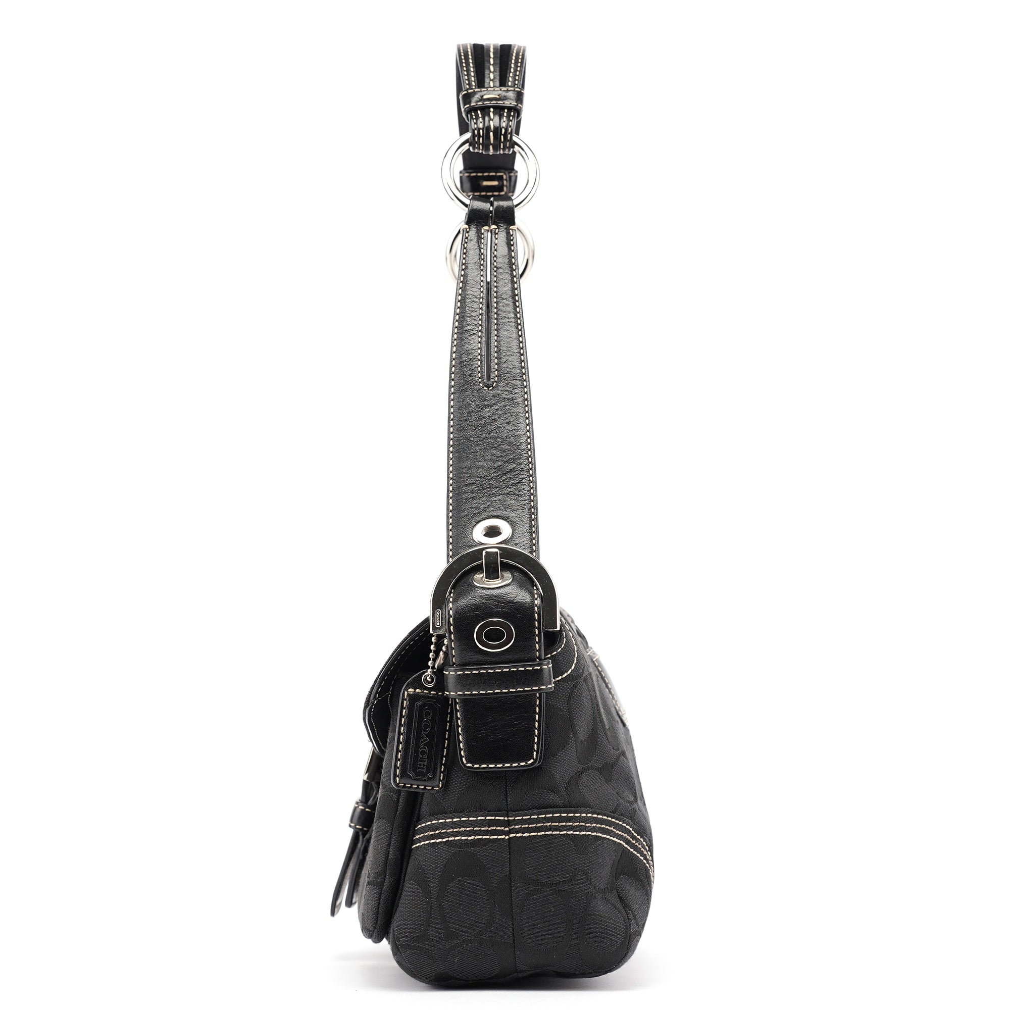 6314 Black Soho Shoulder Bag