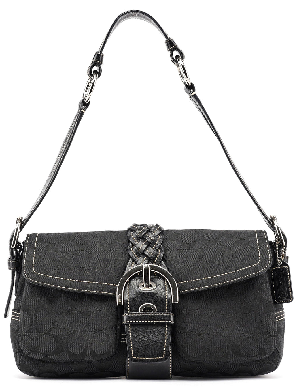 6314 Black Soho Shoulder Bag
