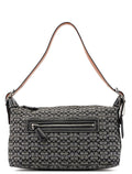 6332 Grey Signature C Mini Hobo Bag