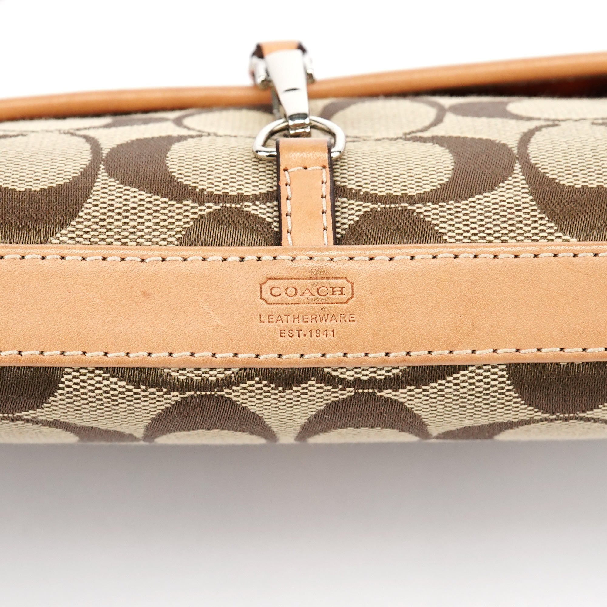 6348 Beige Tan Soho Shoulder Bag