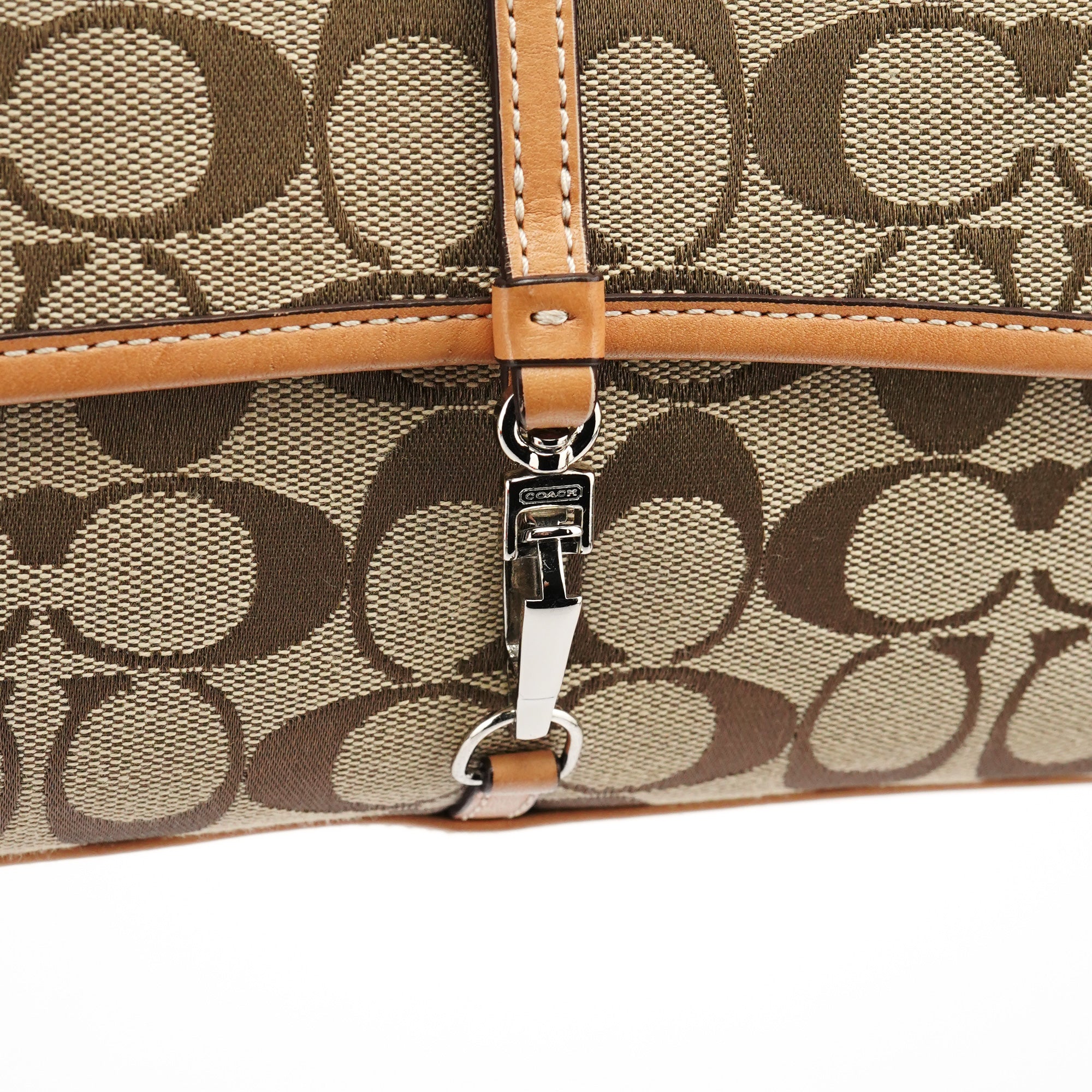 6348 Beige Tan Soho Shoulder Bag