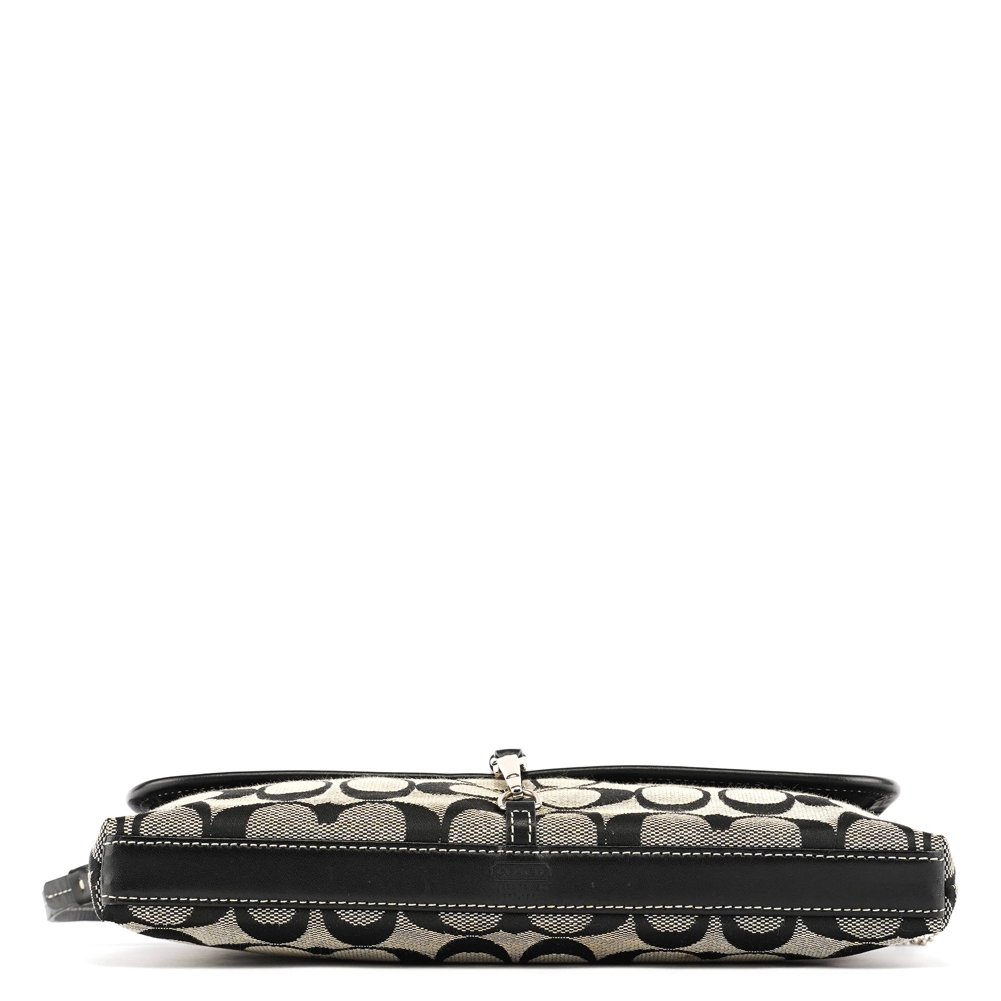 6348 Grey Black Soho Shoulder Bag