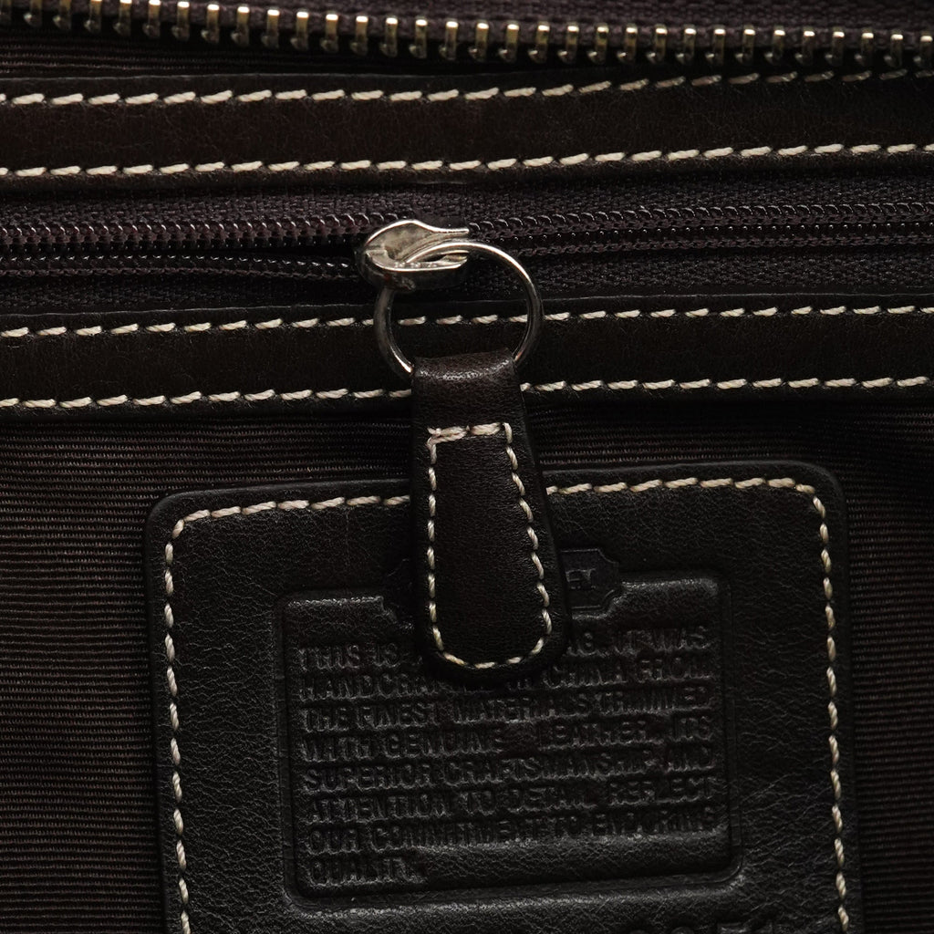 6351 Beige Brown Soho Shoulder Bag