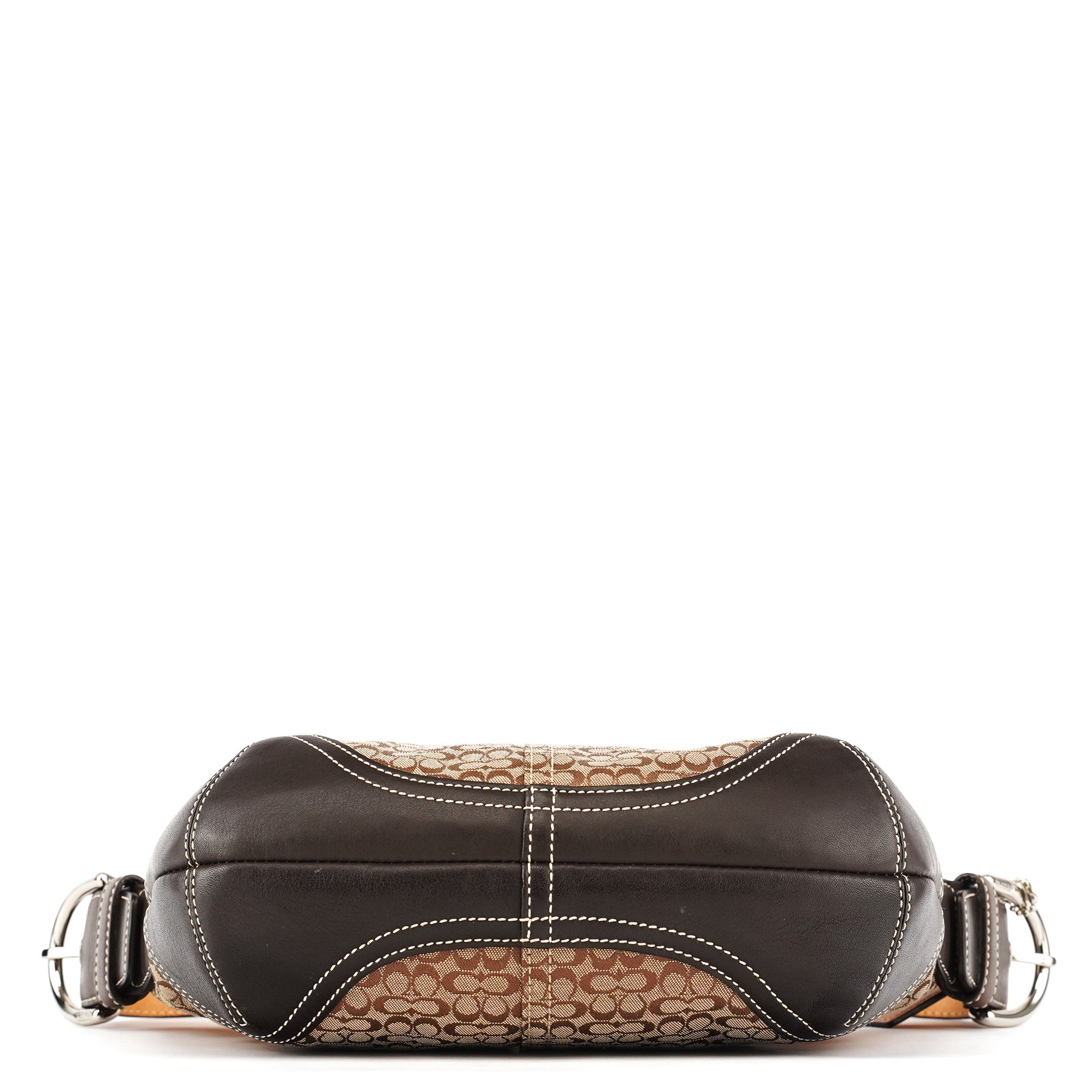 6351 Beige Brown Soho Shoulder Bag