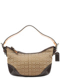 6351 Beige Brown Soho Shoulder Bag