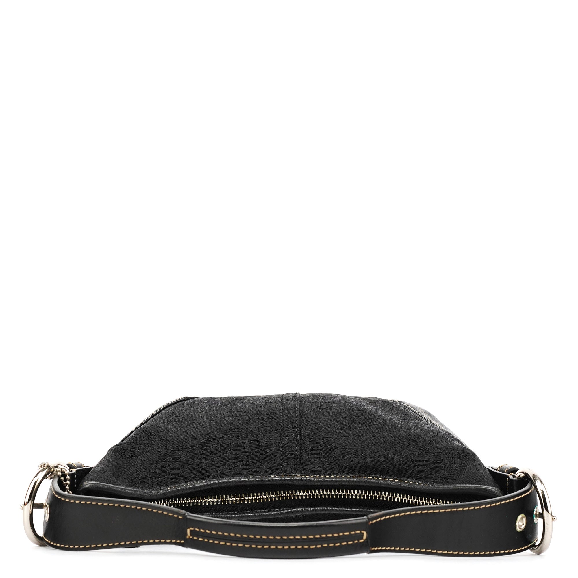 6351 Black Signature Soho Shoulder Bag