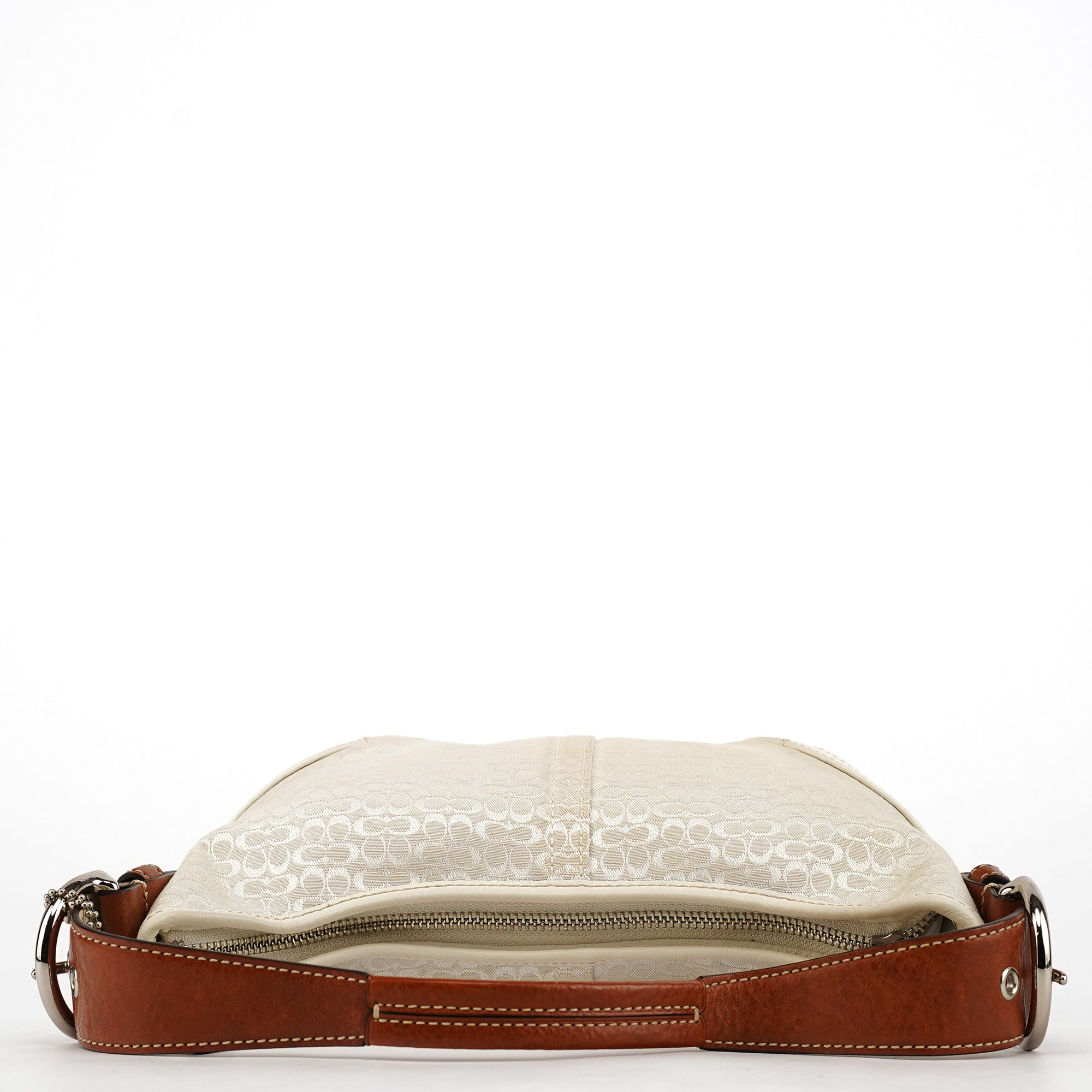 6351 Ivory Signature Soho Shoulder Bag