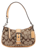 6362 Beige Signature C Soho Shoulder Bag