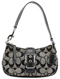 6362 Beige Signature C Soho Shoulder Bag