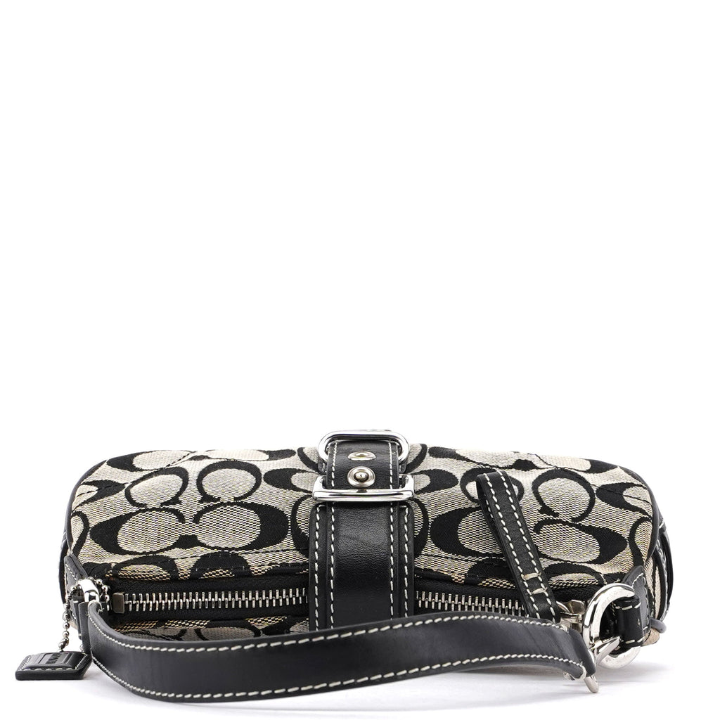 6362 Beige Signature C Soho Shoulder Bag