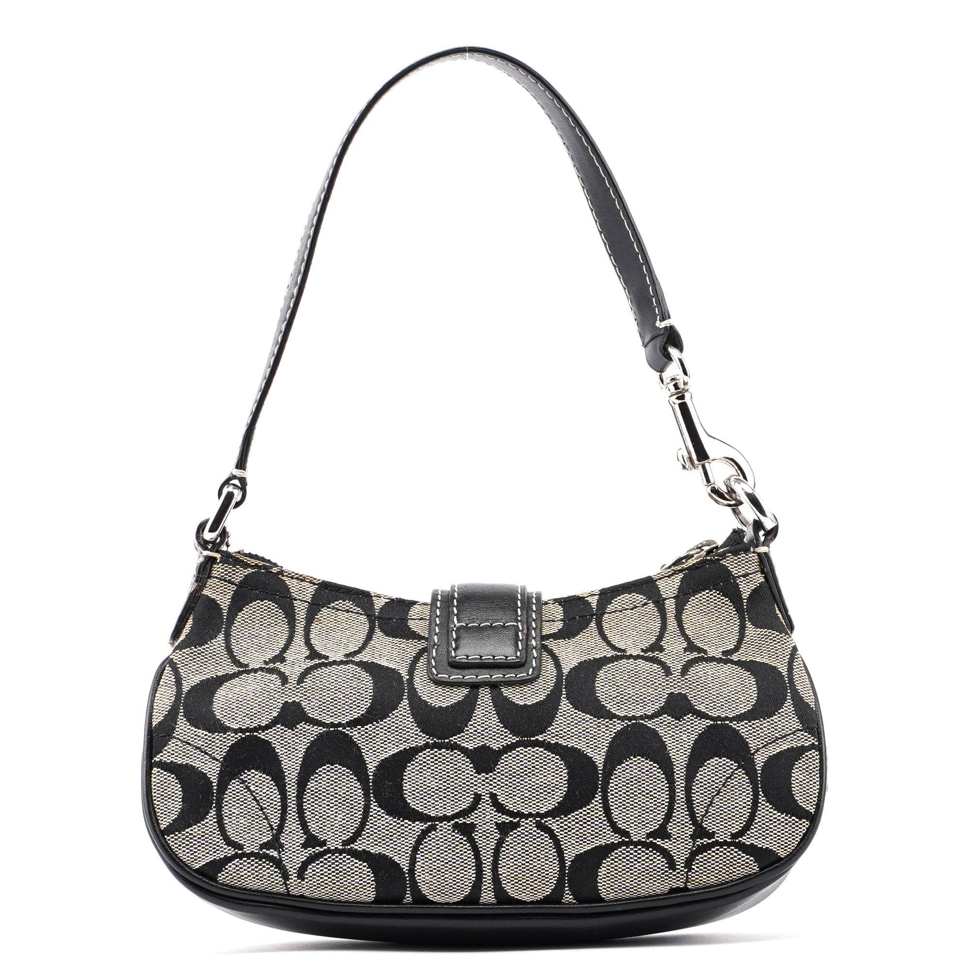 6362 Beige Signature C Soho Shoulder Bag